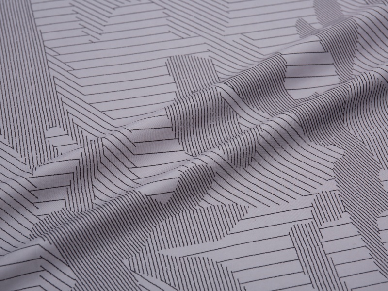 All-Polyester-Platten-Gedruckte Stoff