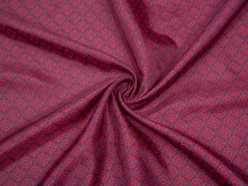 All-Polyester-Platten-Gedruckte Stoff