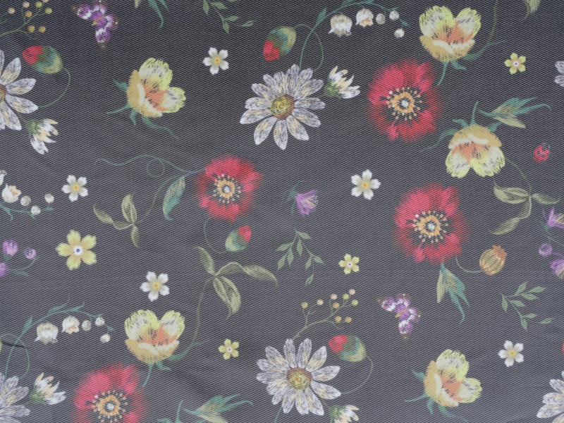 Polyester-Viscose-Twill gedruckter Auskleidungsgewebe