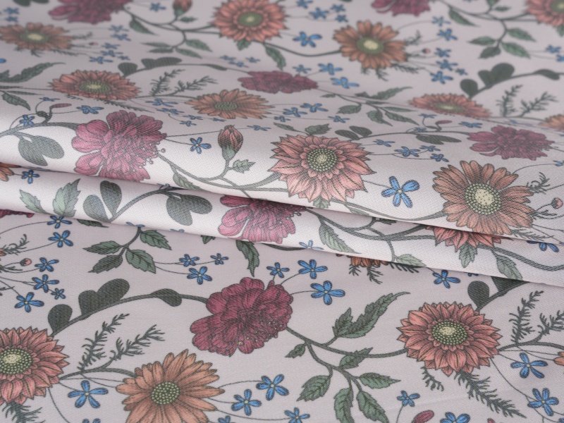 Polyester-Viscose-Twill gedruckter Auskleidungsgewebe